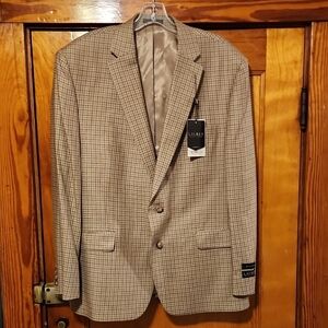 Lauren Ralph Lauren Lexington Ultraflex Silk Wool Sport Coat 46 Regular
